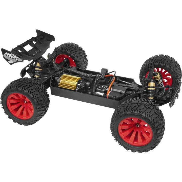 Maverick Quantum+ Xt Flux 3 S 1/10 4 Wd Stadium Truck Red Brushless Defektware D-Ware