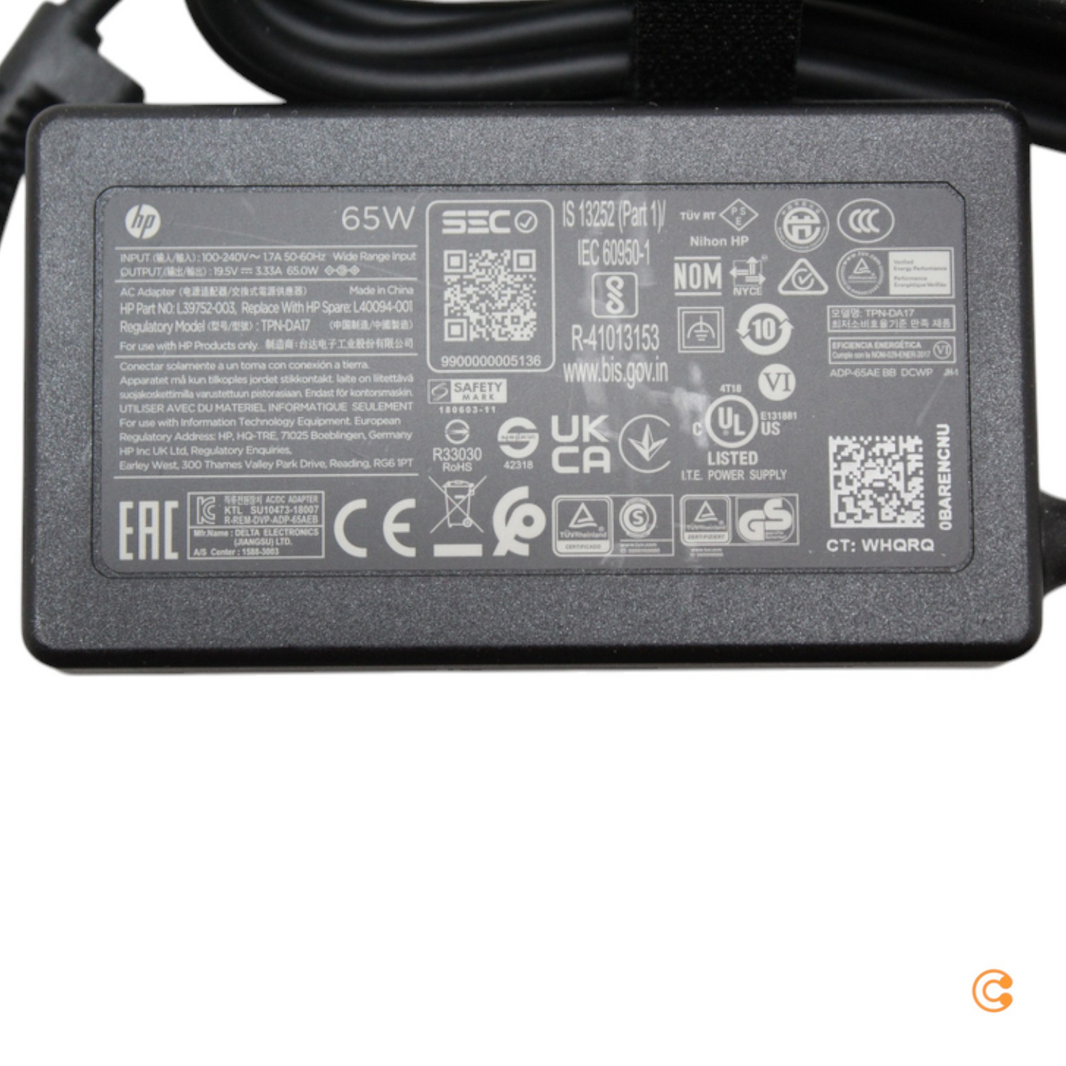 B-Ware Hp 65 W Hp Laptop Ladegerät 45 W Power Adapter Computer Ladeadapter