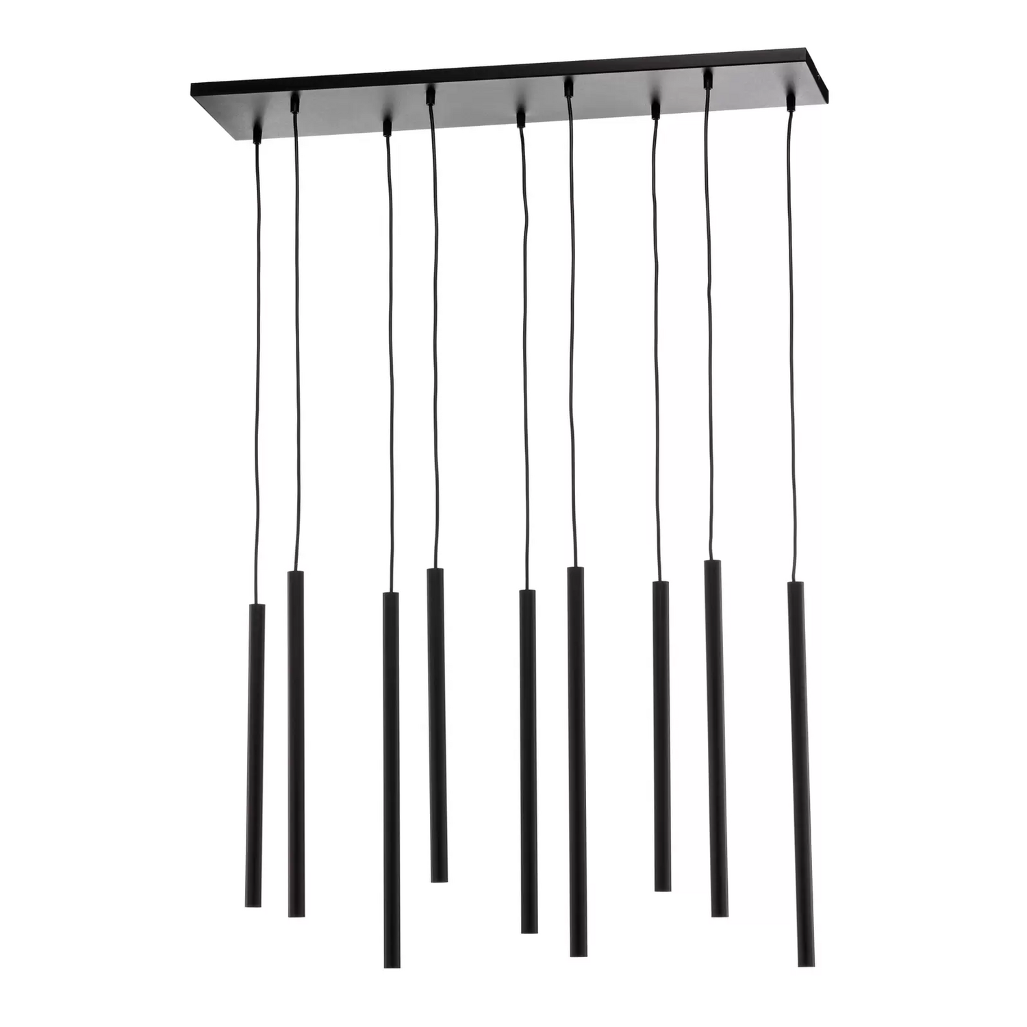 Emibig Lighting Hängeleuchte Sid Hängelampe Deckenlampe G9 Neunflammig Schwarz B-Ware - 5901738898691
