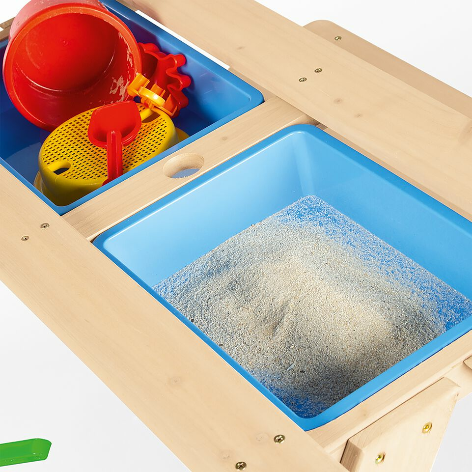 B-Ware Pinolino Sitzgarnitur Matsch Nicki Für 4 Spieltisch Gartentisch Spielgarnitur509
