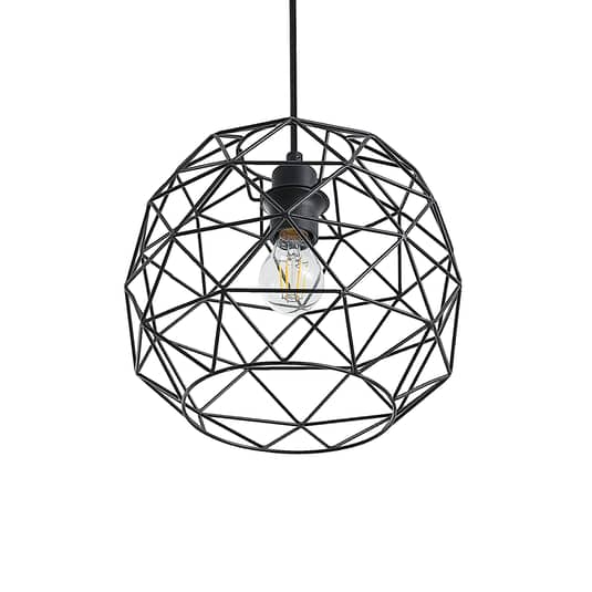 Lindby Paridimo Hängelampe Hängeleuchte Pendellampe Lampe Leuchte Stahl 3 Flg.   B-Ware - 4251911737950