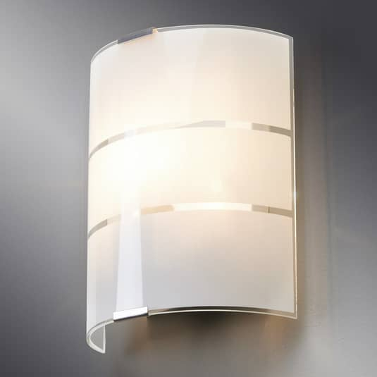 Lindby Glas-Wandleuchte Vincenzo Wandleuchte Glaslampe Lampe Leuchte 40 W Wan231