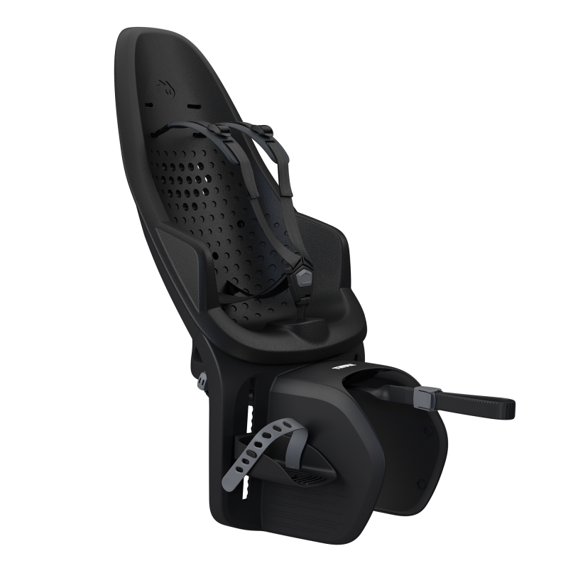 B-Ware Thule Yepp 2 Maxi Kindersitz Fahrradsitz Gepäckträgermontage Midnight Black