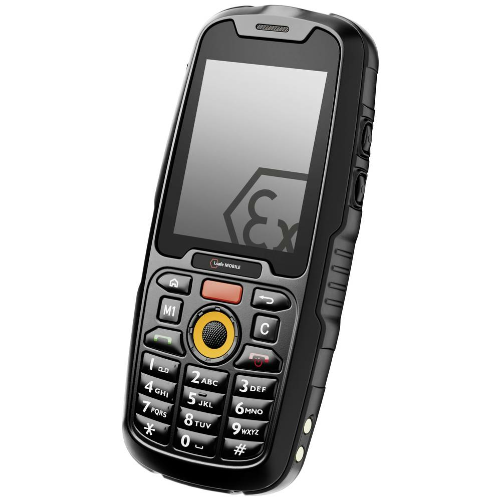 I.Safe Mobile Is120.2 Ex Geschütztes Handy Telefon 16 Gb 6.1 Cm 2.4" Schwarz  B-Ware
