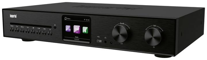 Imperial Dabman I560 Cd Stereo Receiver 2x30 W Schwarz Cd Player Defektware D-Ware