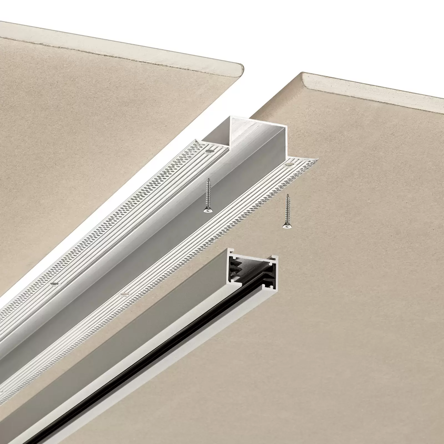 Trio Lighting Einbauprofil Für Du Oline 2 Phasen System Deckenlampe Deckenlicht B-Ware - 4017807577525
