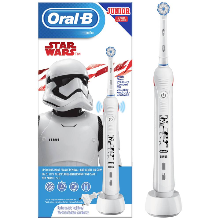 Oral-B Pro 3 Junior Star Wars D505.513.2K Kinderzahnbürste Mundpflege Zahnbürste