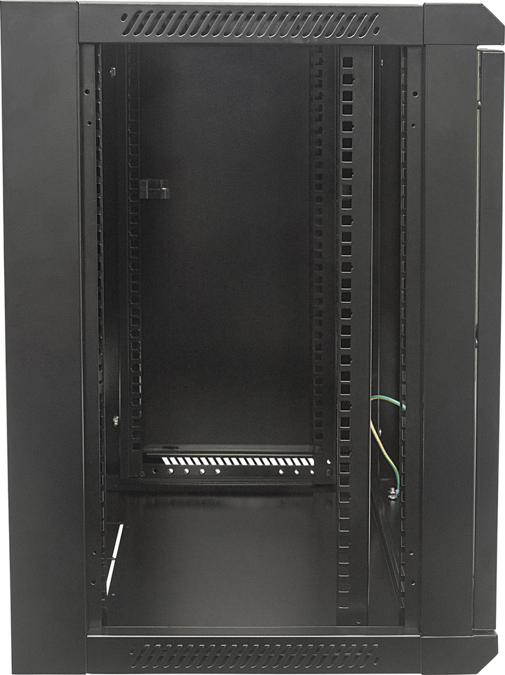 Intellinet 711937 19 Zoll Netzwerkschrank Verteilerschrank 15 HE schwarz RAL9005