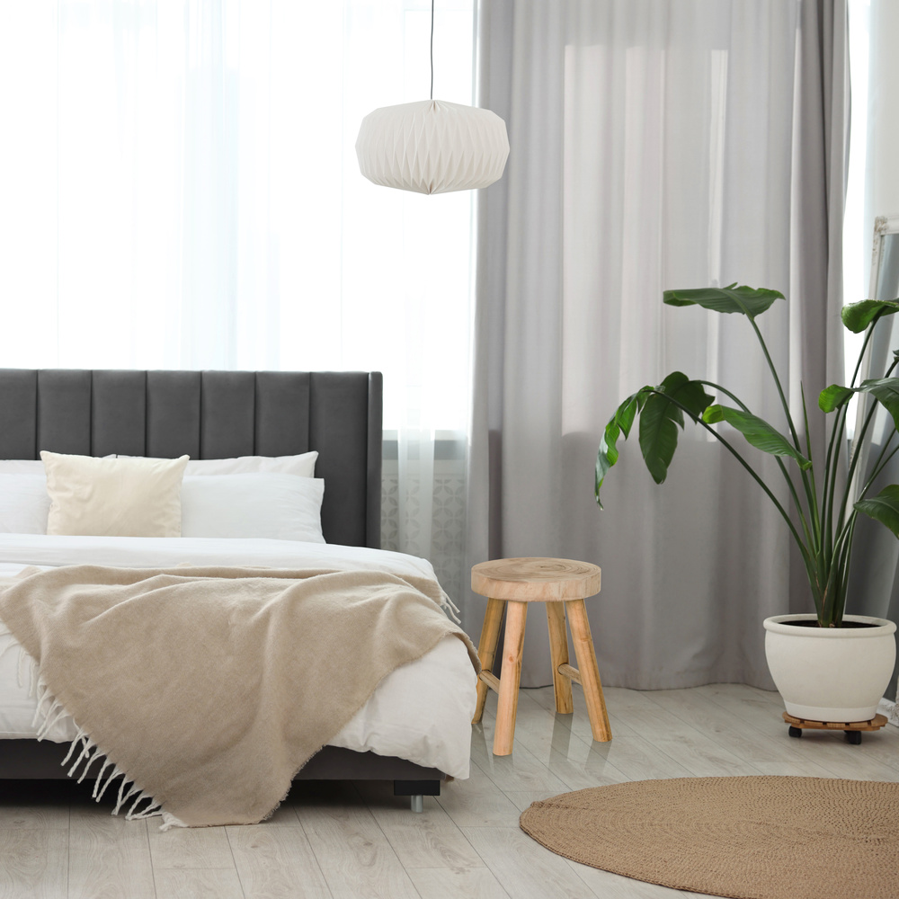 B-Ware Hjh Living Rustiko W Sitzhocker Hocker Holzhocker Sitz Schemel970