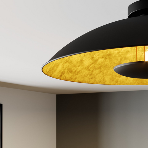 Lindby Deckenlampe Emilienne Deckenleuchte Hängeleuchte Lampe E27 schwarz g133