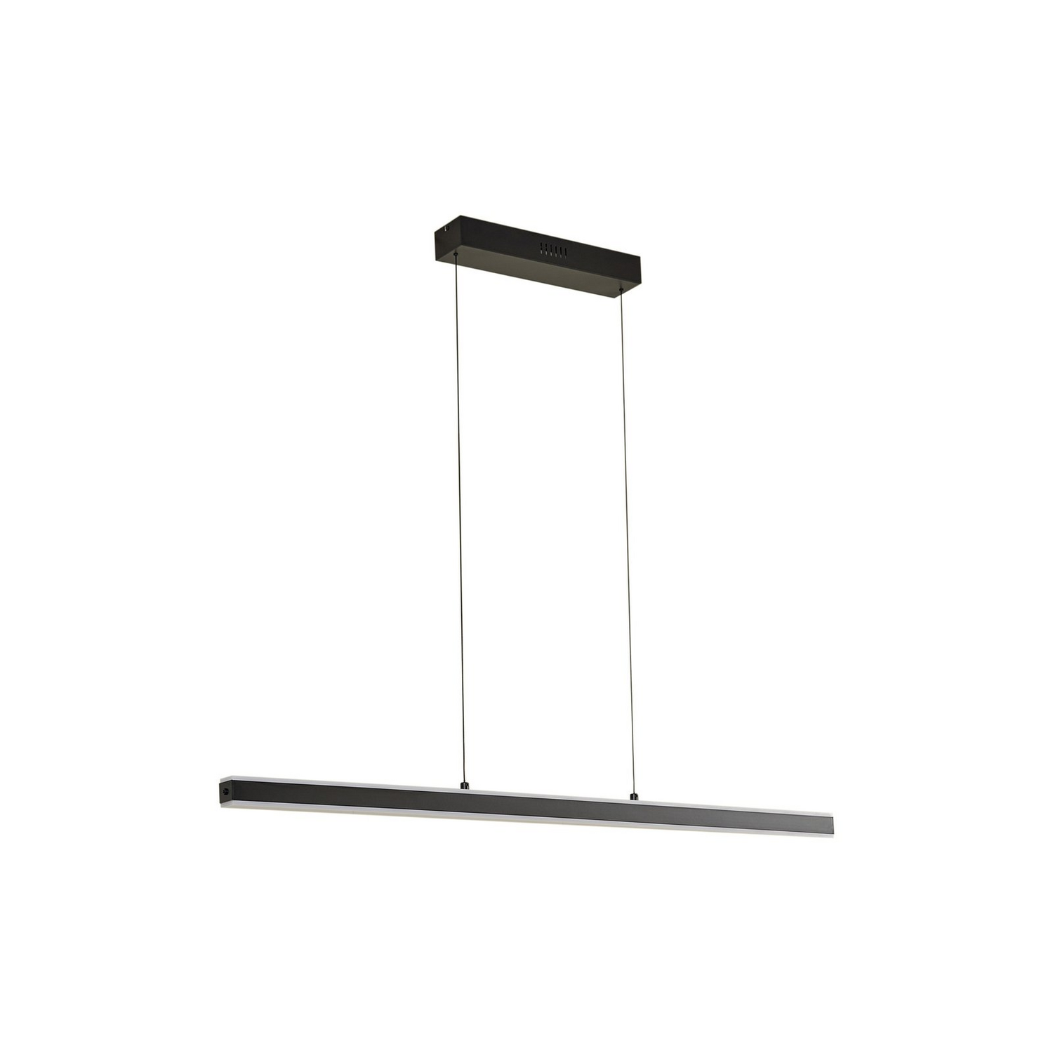 B-Ware Lucande Pendelleuchte Hängeleuchte Led Schwarz Aluminium Dimmbar Höhenverstel779
