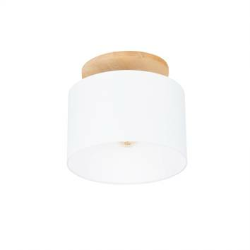 Lindby Chava Deckenleuchte Deckenlampe Deckenlicht Leuchte Lampe Licht weiß Holz