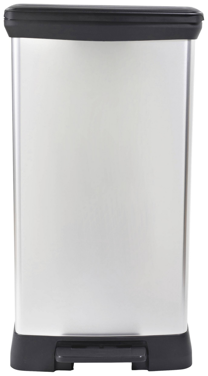 Curver Deco bin metalics 254620 Mülleimer 46 l 407 x 749 x 307 mm Mülltonne
