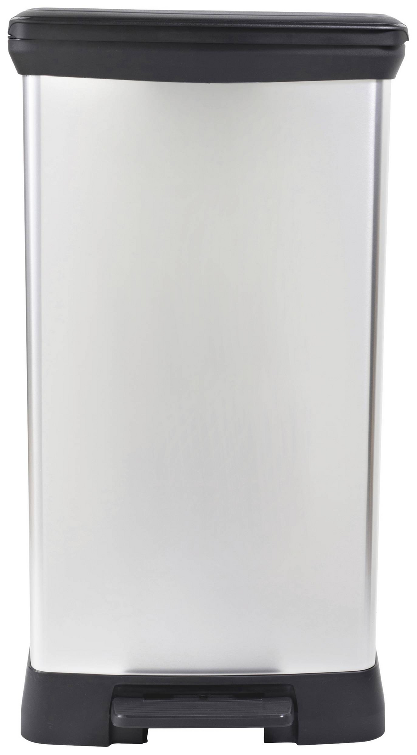Curver Deco bin metalics 254620 Mülleimer 46 l 407 x 749 x 307 mm Mülltonne