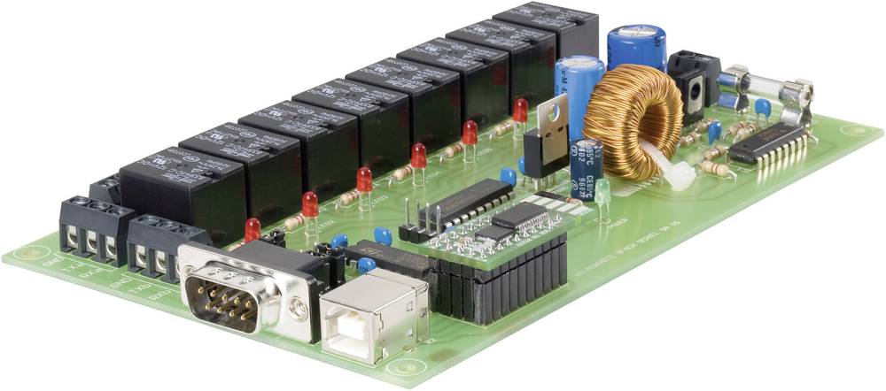 Conrad Components Relaiskarte Baustein 197720 12 V/DC-24 V/DC Relaisbaustein - 4016138505870