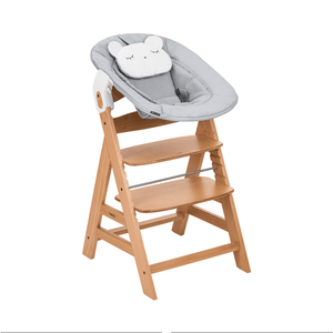 B-Ware Hauck Hochstuhl Mit Newborn Set Alpha Premium Kinderstuhl Hochsitz Nature Grey