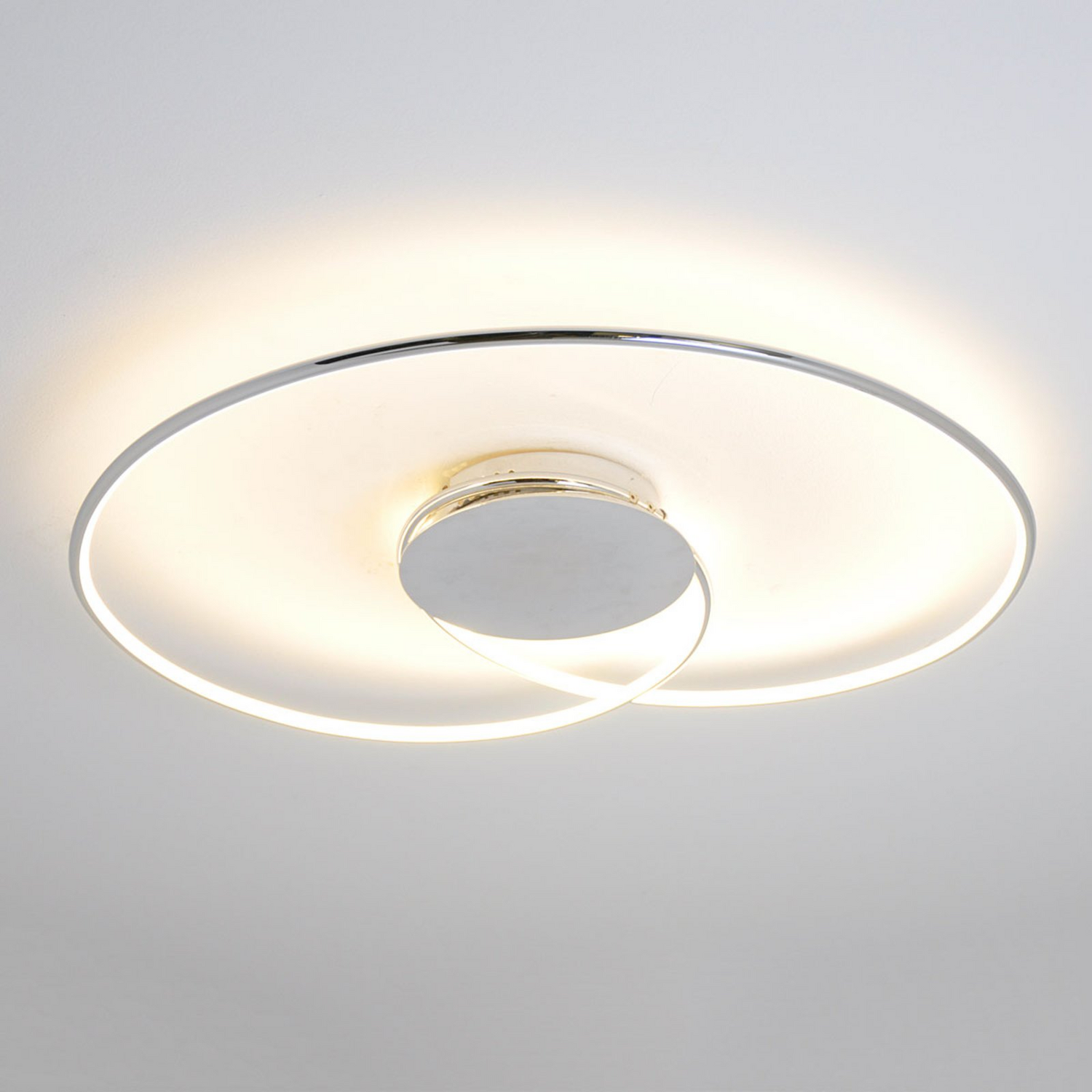B-Ware Lindby Led Deckenlampe Joline Deckenlampe Lampe Leuchte 31 W ø 74 Cm Weiß Led