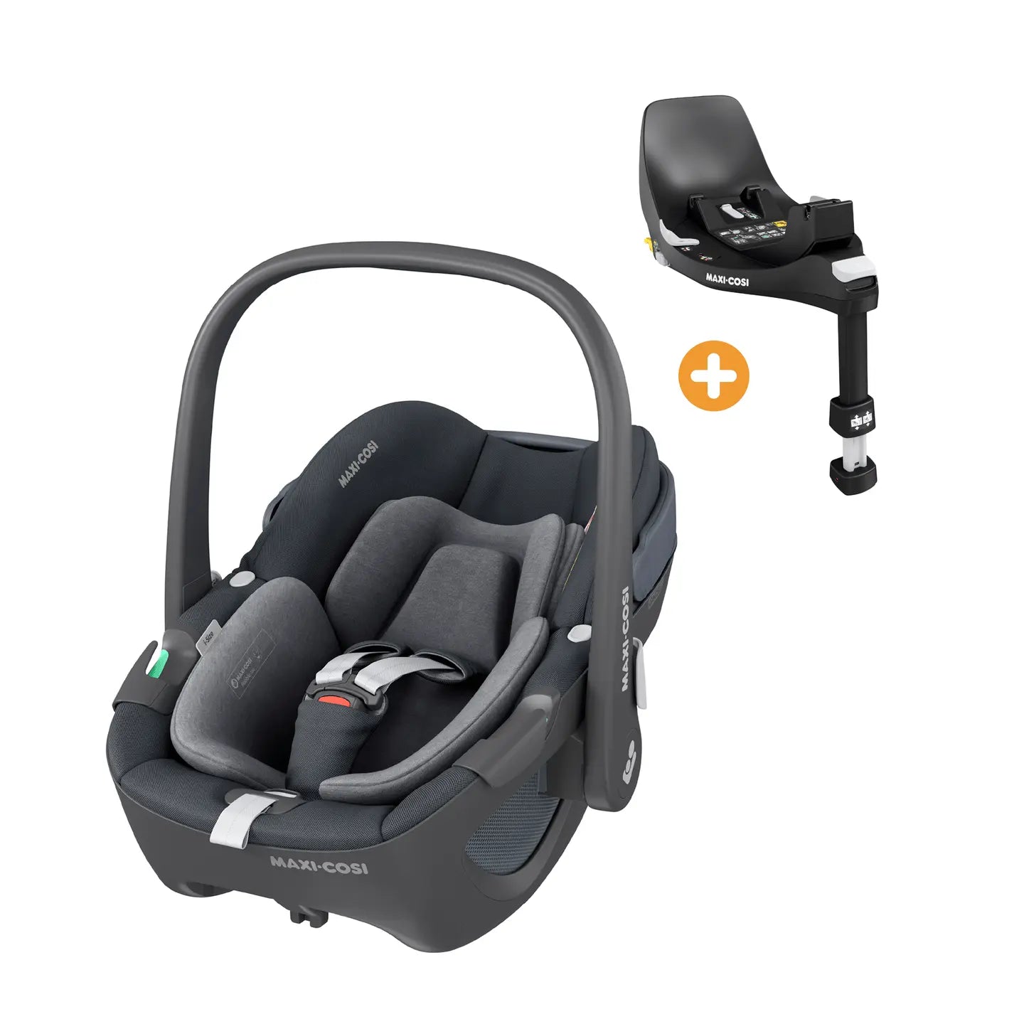 Set Kindersitz Babyschale Pebble 360 I Size Essential Graphite Family Fix B-Ware - 9000000000378
