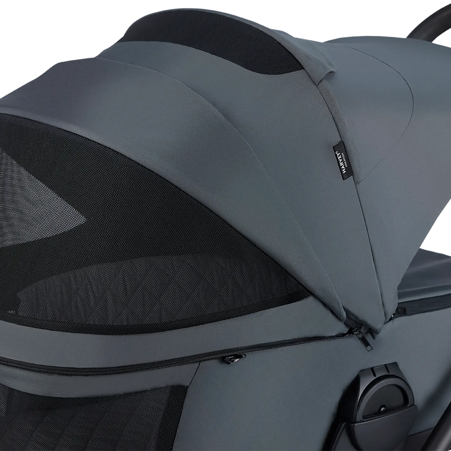 B-Ware Easywalker Set Harvey⁵ Premium Kombi Kinderwagen Mineral Grey Mit Wanne