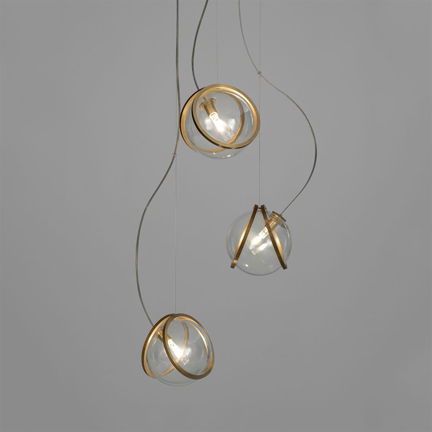 Terzani Pug 3 Light Pendant Pendelleuchte Hängeleuchte Deckenlampe Lampe G4 B-Ware - 9000125