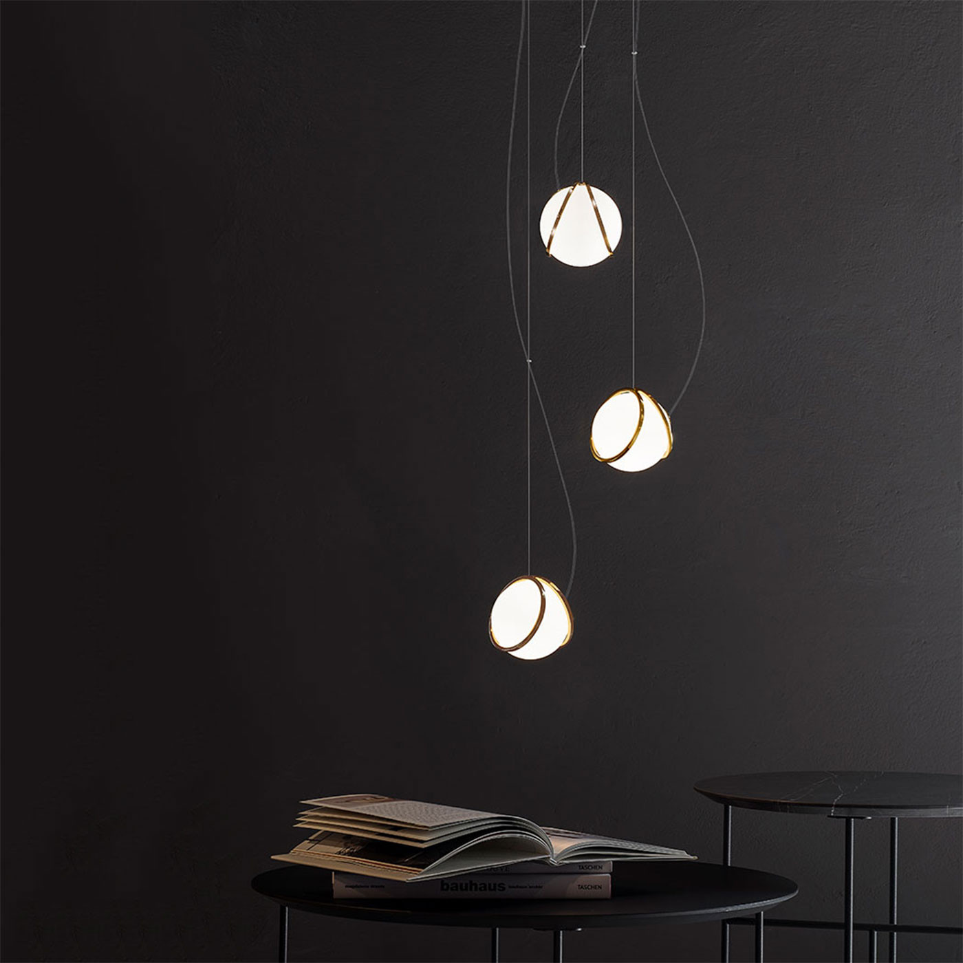 Terzani Pug 3 Light Pendant Pendelleuchte Hängeleuchte Deckenlampe Lampe G4 B-Ware - 9000125