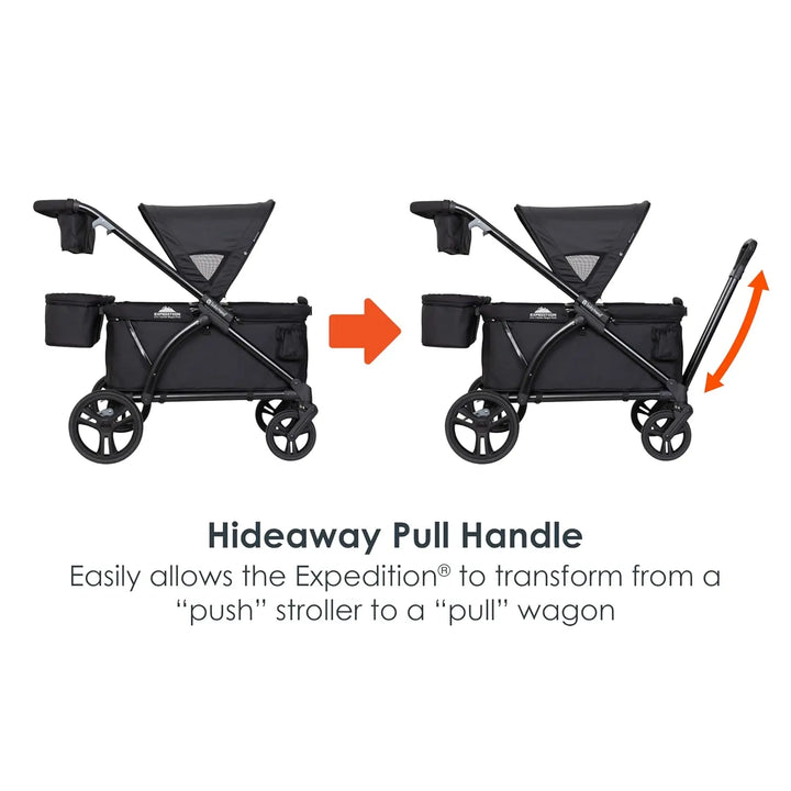 Baby Trend Kinderwagen Wagen Buggy Ultra Black Sitzplatz 2 Kinder Laderaum 50kg B-Ware - 90014035884