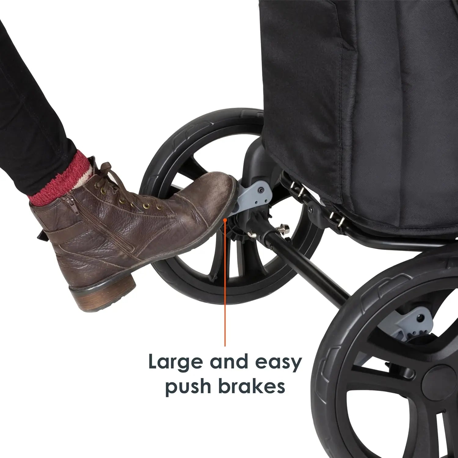 B-Ware Baby Trend Kinderwagen Wagen Buggy Ultra Black Sitzplatz 2 Kinder Laderaum 50kg - 90014035884