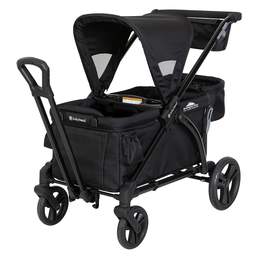 Baby Trend Kinderwagen Wagen Buggy Ultra Black Sitzplatz 2 Kinder Laderaum 50kg B-Ware - 90014035884