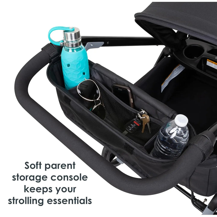Baby Trend Kinderwagen Wagen Buggy Ultra Black Sitzplatz 2 Kinder Laderaum 50kg B-Ware - 90014035884