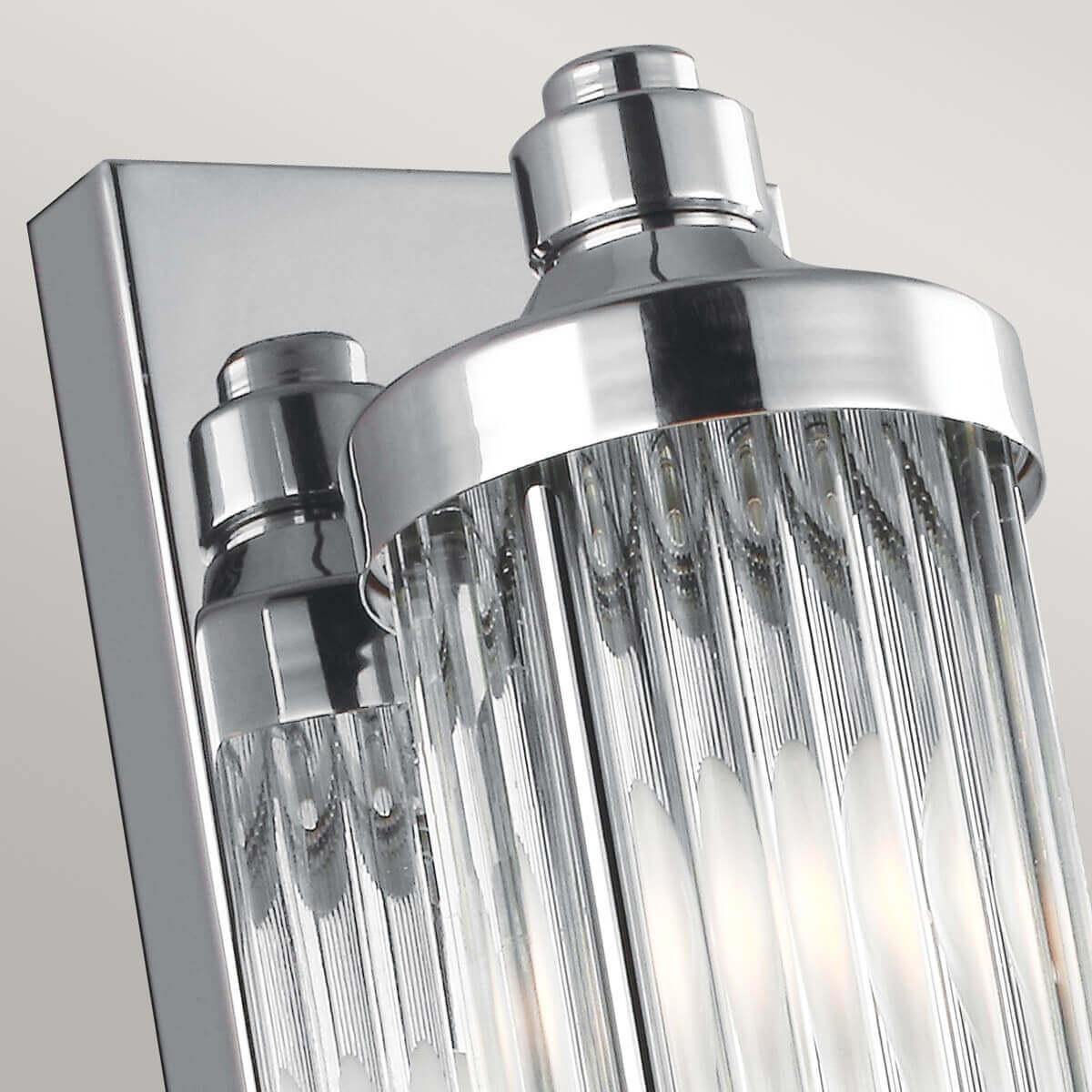 Elstead Wandleuchte Wandlampe G9 LED Paulson Chrom Badezimmerleuchte IP44 Lampe - 9002759392680