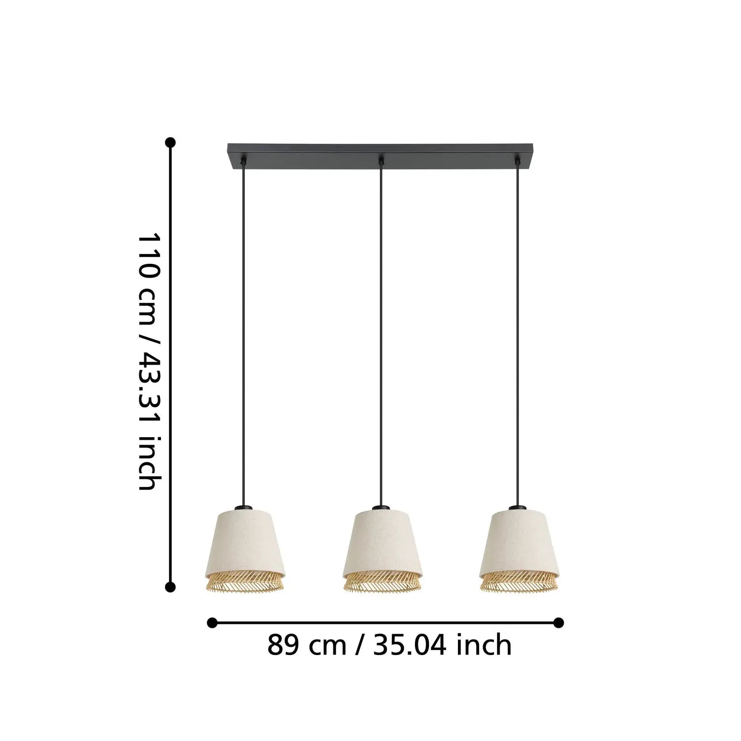 B-Ware Eglo Tabley Hängelampe Hängeleuchte Lampe Leuchte Pendellampe Siehe Text - 9002759439767