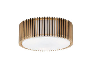 B-Ware Orion Deckenleuchte Lampe Holz Metall 3 X E27 Led Braun Schwarz ø 40 Cm Leuchte