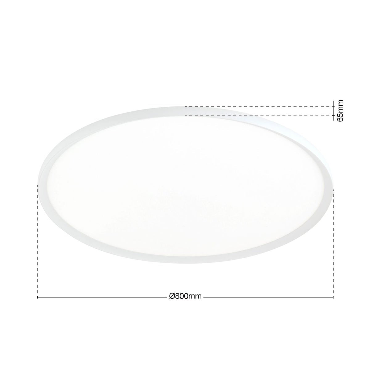 Orion Deckenleuchte Deckenlampe LED KANT Weiß Lichtfarbe einstellbar 80 cm 66 W - 9003090281657