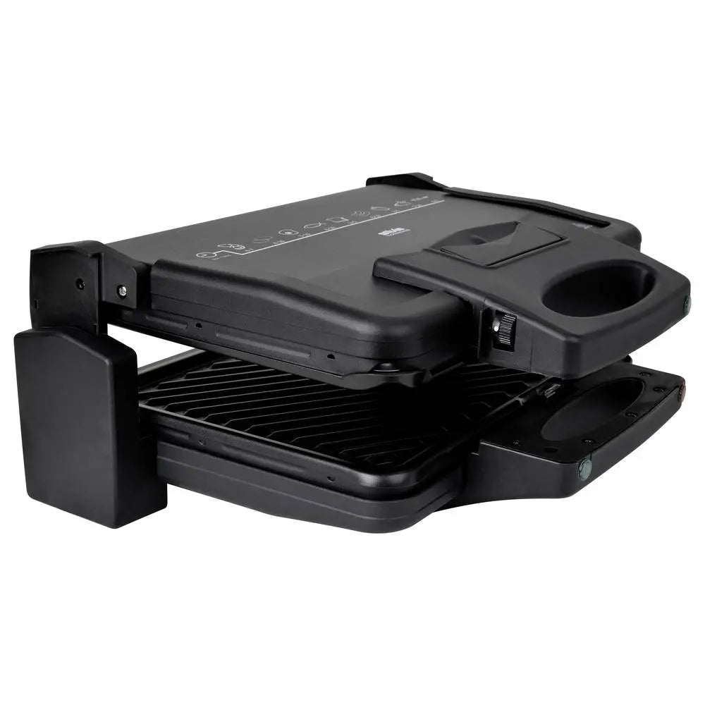 B-Ware Silva Homeline Kontaktgrill Tischgrill Elektro Antihaftbeschichtung Schwarz - 9004489209450