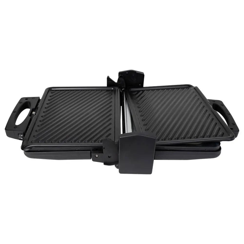 B-Ware Silva Homeline Kontaktgrill Tischgrill Elektro Antihaftbeschichtung Schwarz - 9004489209450
