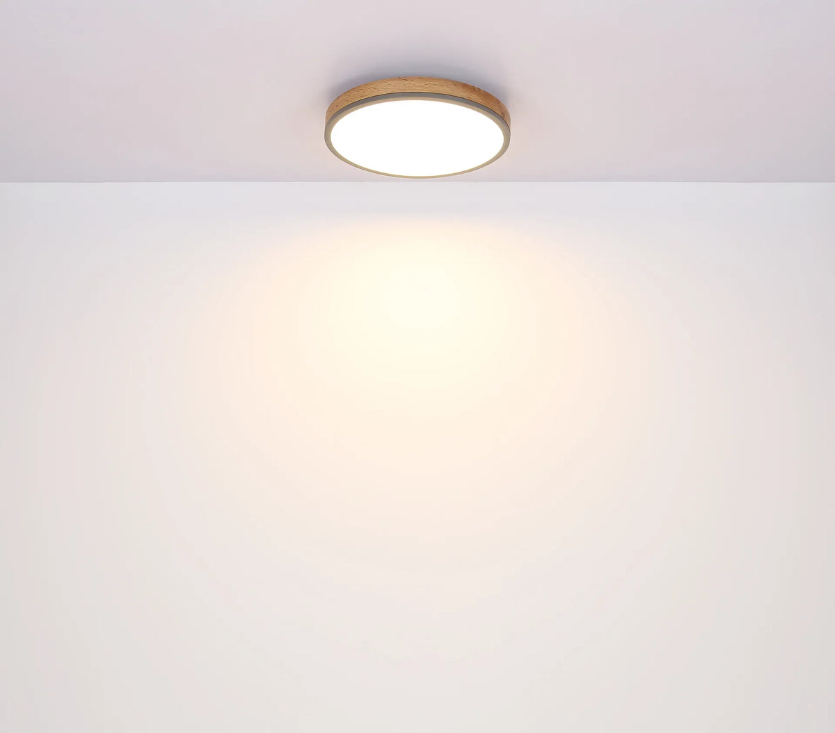 Globo Deckenleuchte Lampe LED DORO Deckenlampe Graphit holzoptik opal Kunststoff - 9007371430567