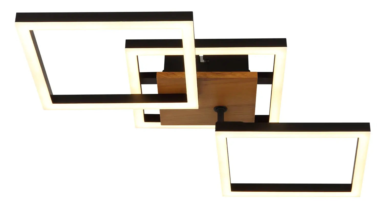 B-Ware Globo Deckenleuchte Kerry Lampe Led Leuchte Dunkelbraun Opal Schwarz 3.000 K - 9007371443222