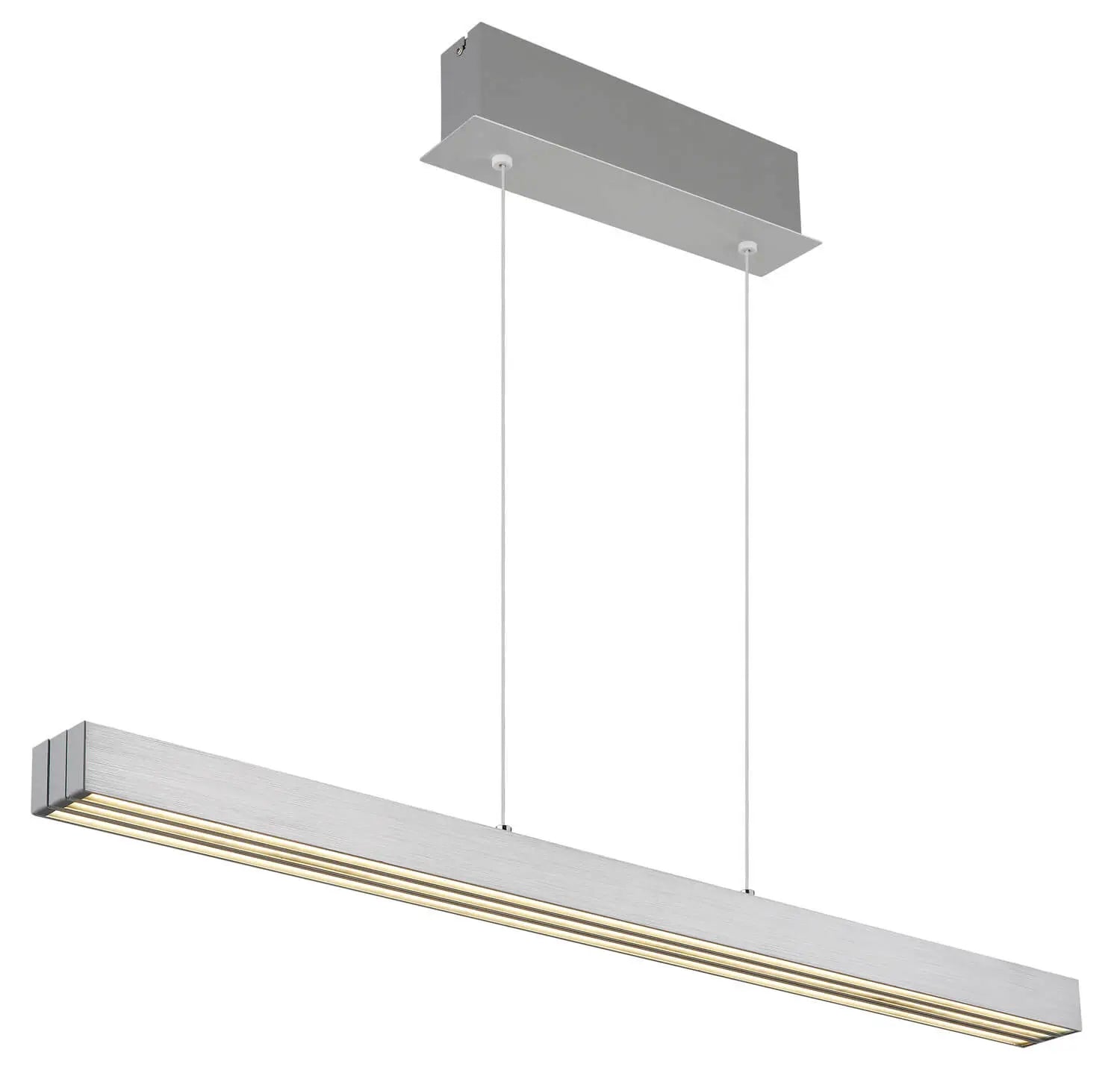 B-Ware Globo Hängeleuchte Pendelleuchte Led Cct Memoryfunktion Gebürstet 150cm - 9007371474233