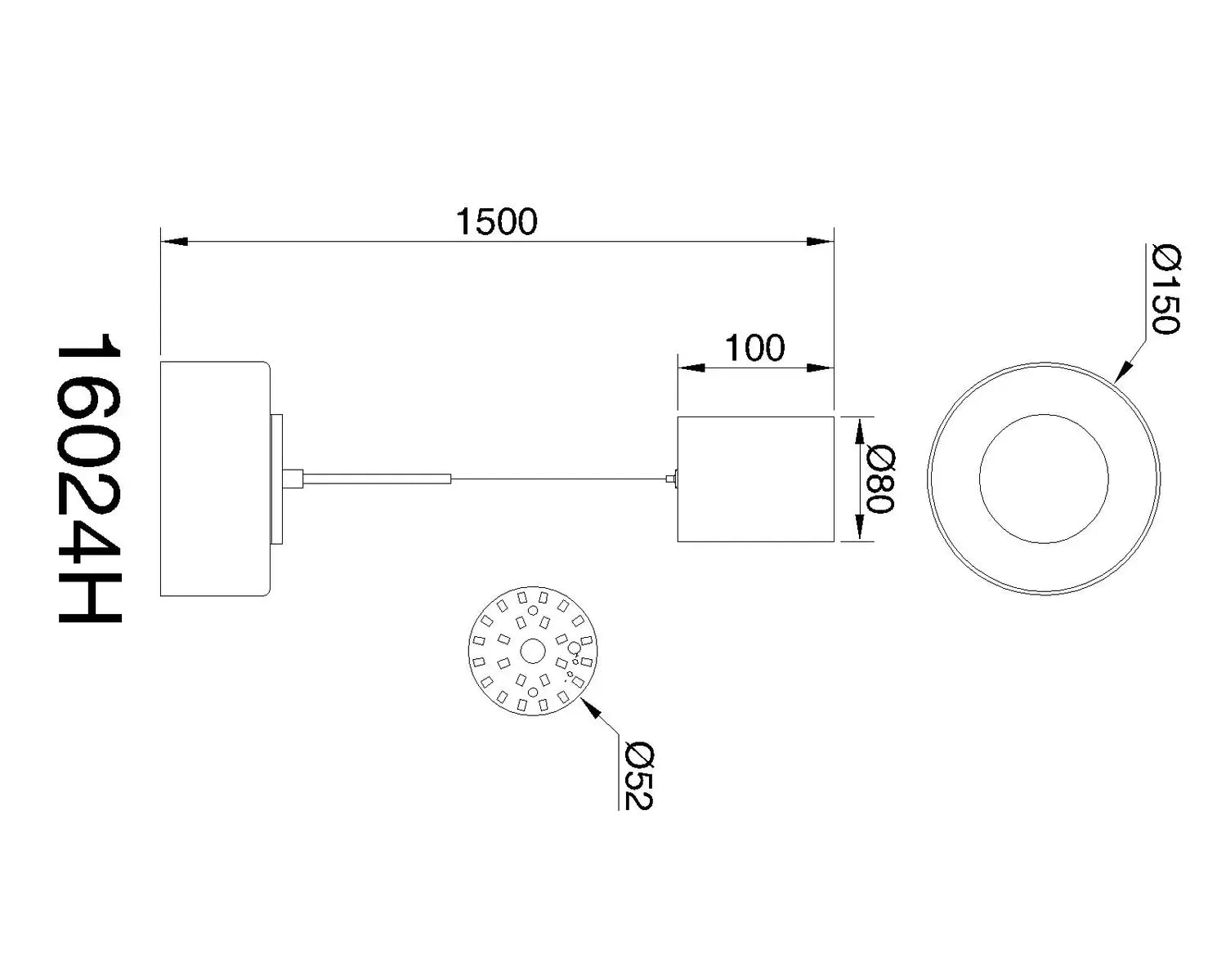 B-Ware Globo Pendelleuchte Hängeleuchte Led Belinda Rauchglas Eisen Schwarz ø 15 Cm - 9007371522309