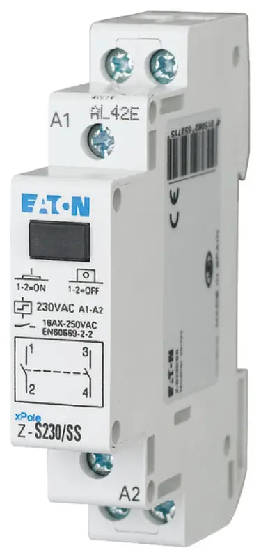 B-Ware Eaton Impulsrelais Fernschalter Stromschalter 230 Vac 16 A 2 S Zs230 Ss 265271