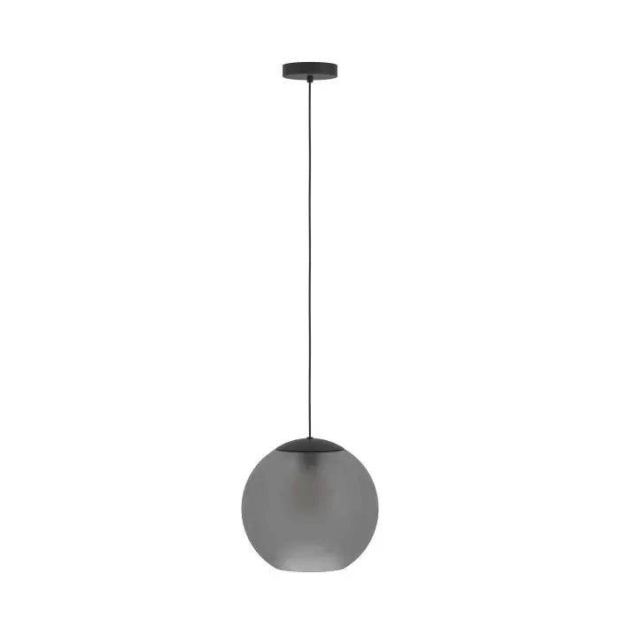 B-Ware Eglo Pendelleuchte Hängeleuchte Glas Grau Matt Arangona Wohnzimmer Esszimmer - 9008606240951