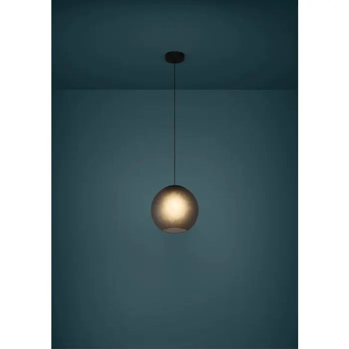 B-Ware Eglo Pendelleuchte Hängeleuchte Glas Grau Matt Arangona Wohnzimmer Esszimmer - 9008606240951