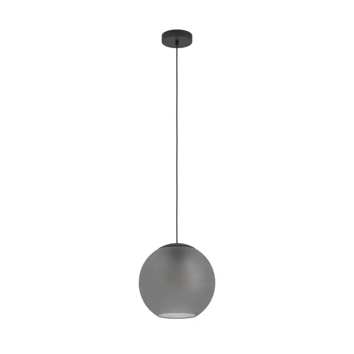 B-Ware Eglo Pendelleuchte Hängeleuchte Glas Grau Matt Arangona Wohnzimmer Esszimmer - 9008606240951