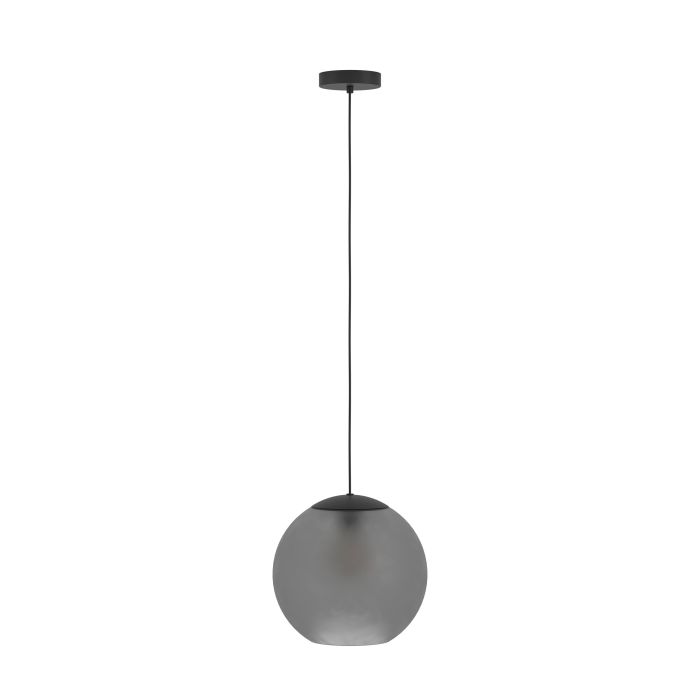 Eglo Pendelleuchte Hängeleuchte Glas grau matt Arangona Wohnzimmer Esszimmer - 9008606240951