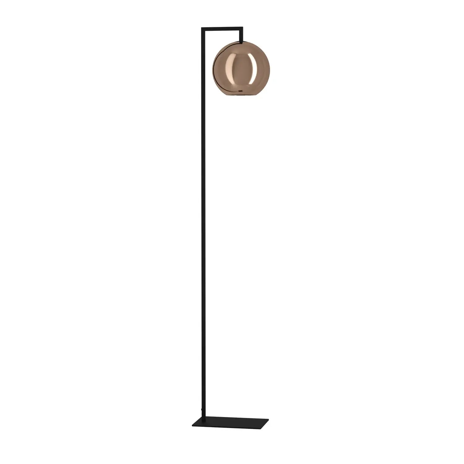 B-Ware Stars Of Light Stehleuchte Stehlampe Cordoba Glas Kupferfarben Schwarz 171,5 Cm - 9008606259830