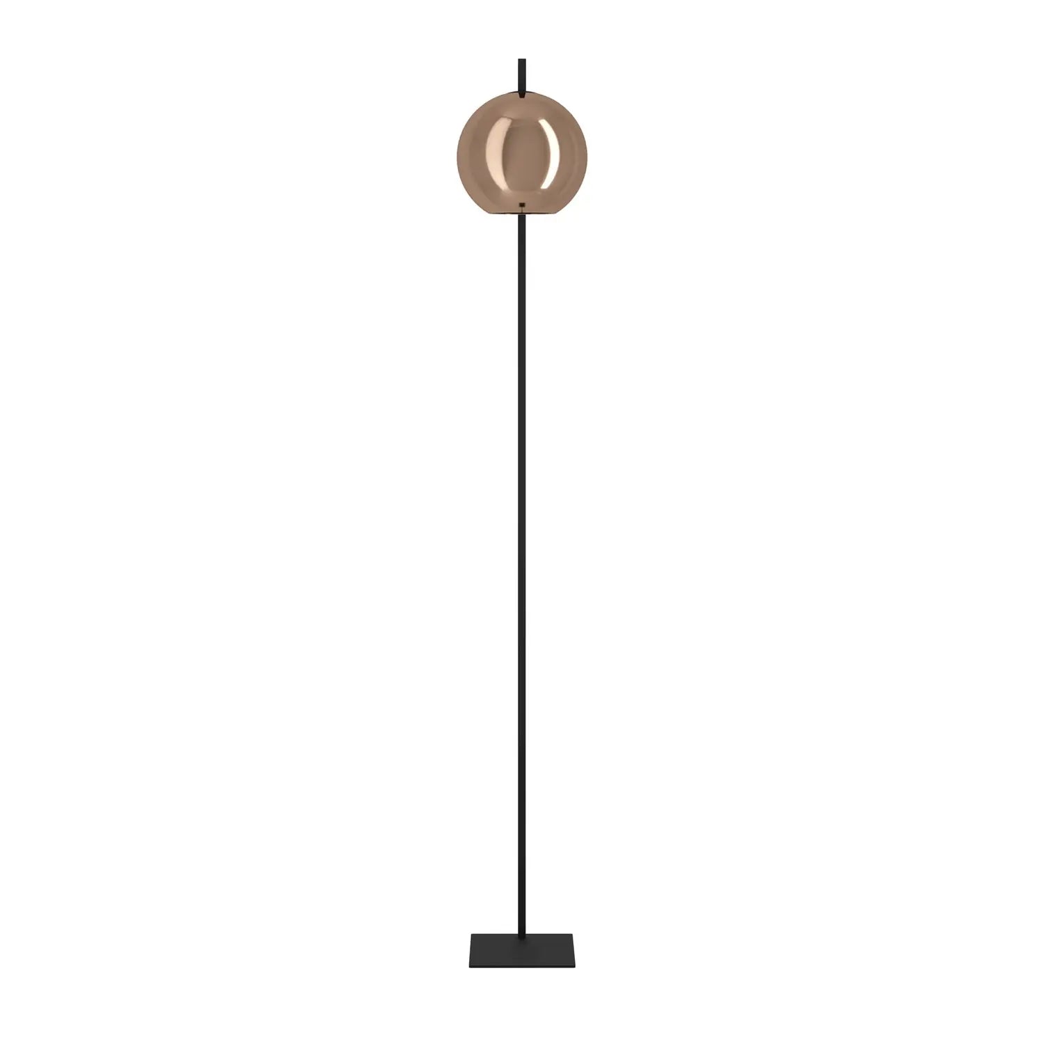 B-Ware Stars Of Light Stehleuchte Stehlampe Cordoba Glas Kupferfarben Schwarz 171,5 Cm - 9008606259830