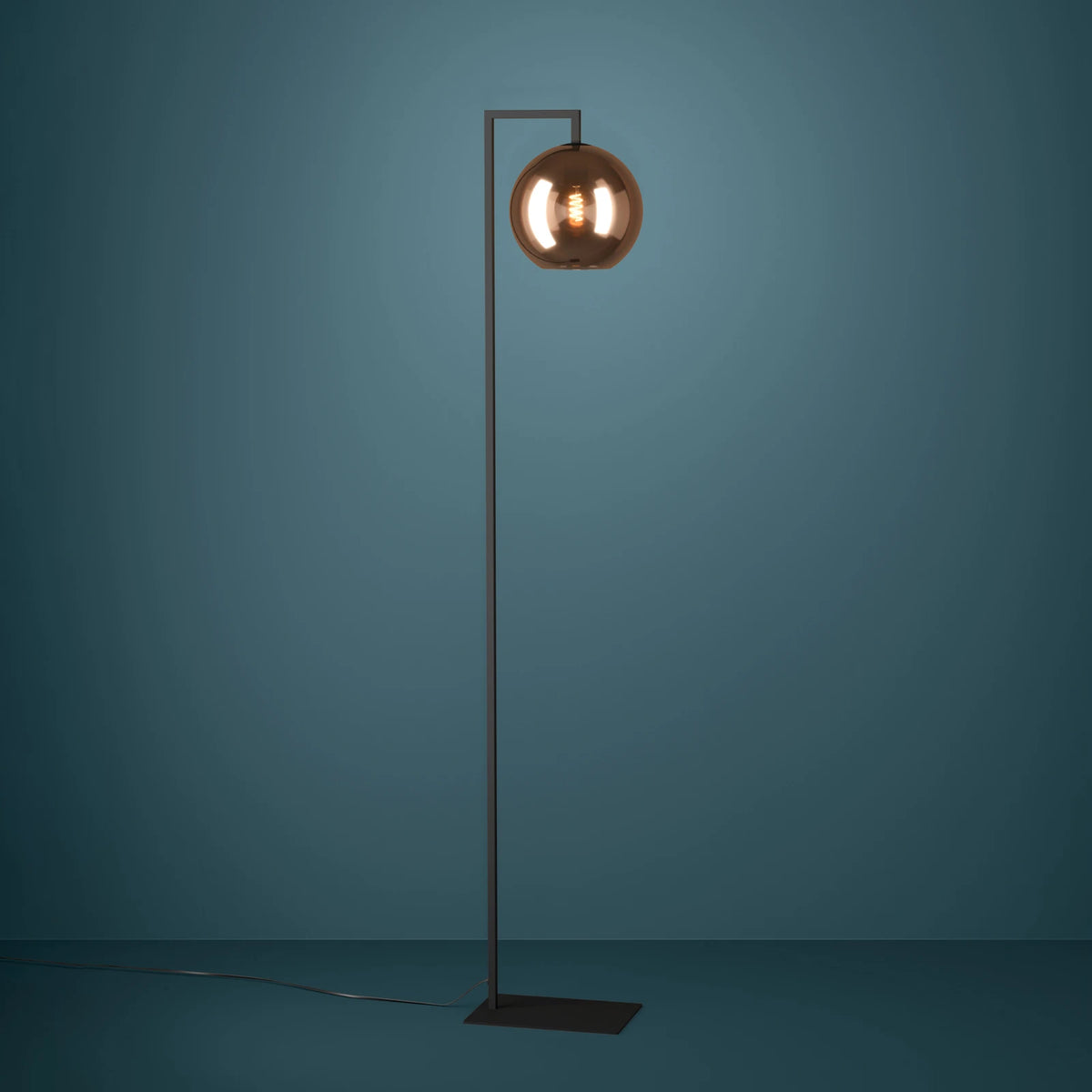 Stars Of Light Stehleuchte Stehlampe Cordoba Glas kupferfarben schwarz 171,5 cm - 9008606259830