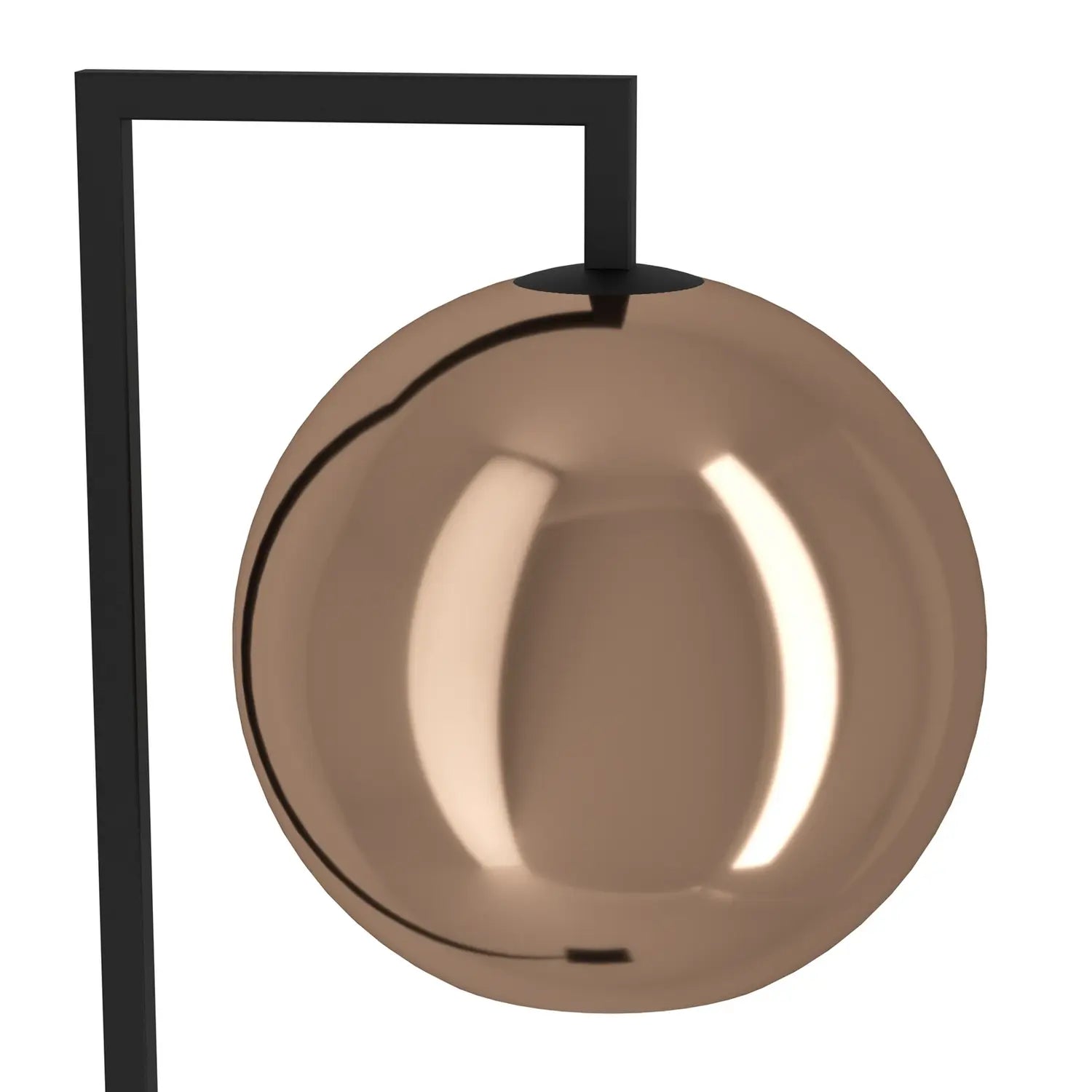 B-Ware Stars Of Light Stehleuchte Stehlampe Cordoba Glas Kupferfarben Schwarz 171,5 Cm - 9008606259830