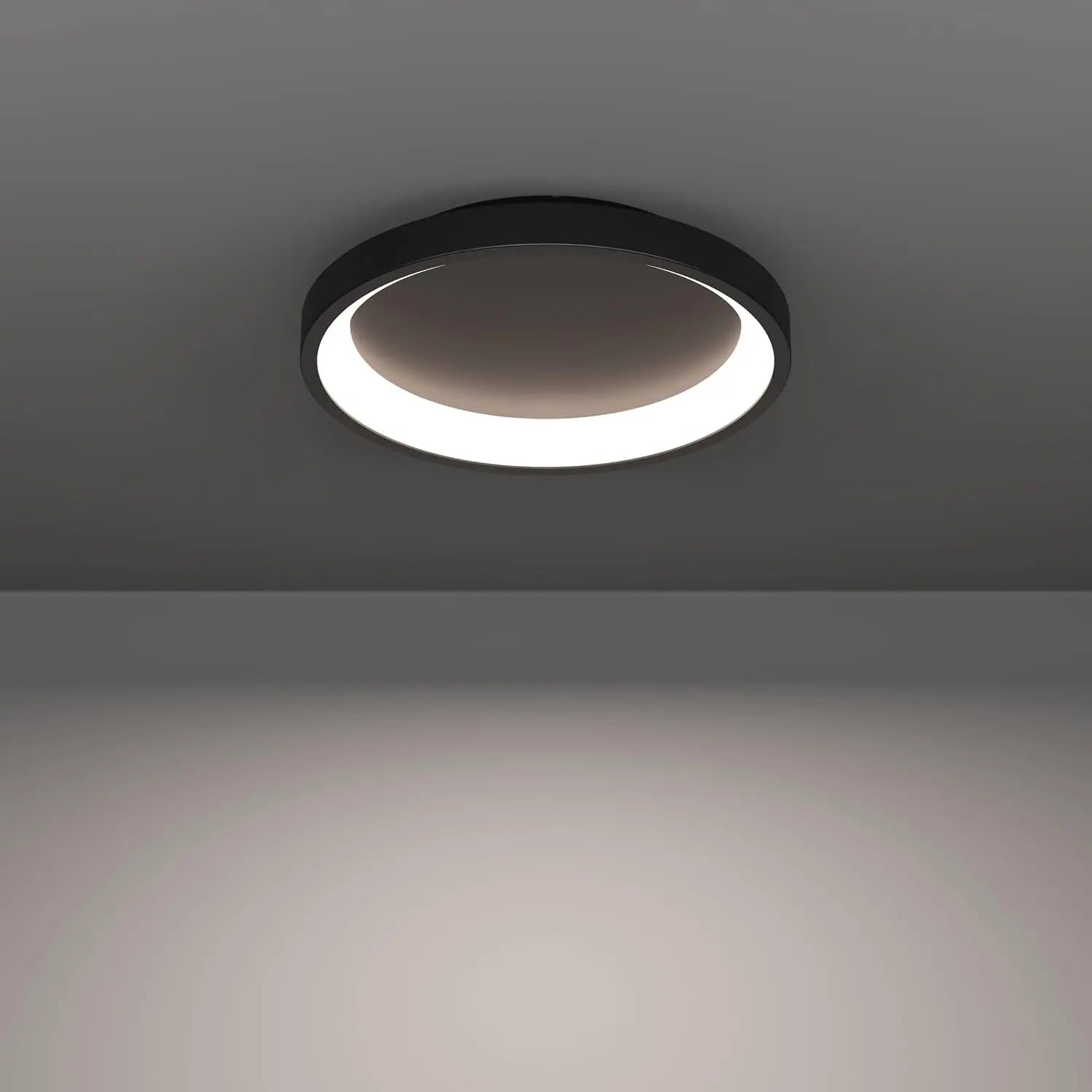 B-Ware Eglo Deckenlampe Leuchte Smart Led Loretello Z Connect Rund Schwarz Bluetooth - 9008606358243