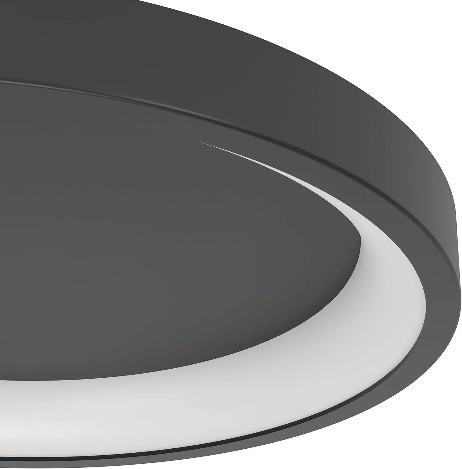 B-Ware Eglo Deckenlampe Leuchte Smart Led Loretello Z Connect Rund Schwarz Bluetooth - 9008606358243